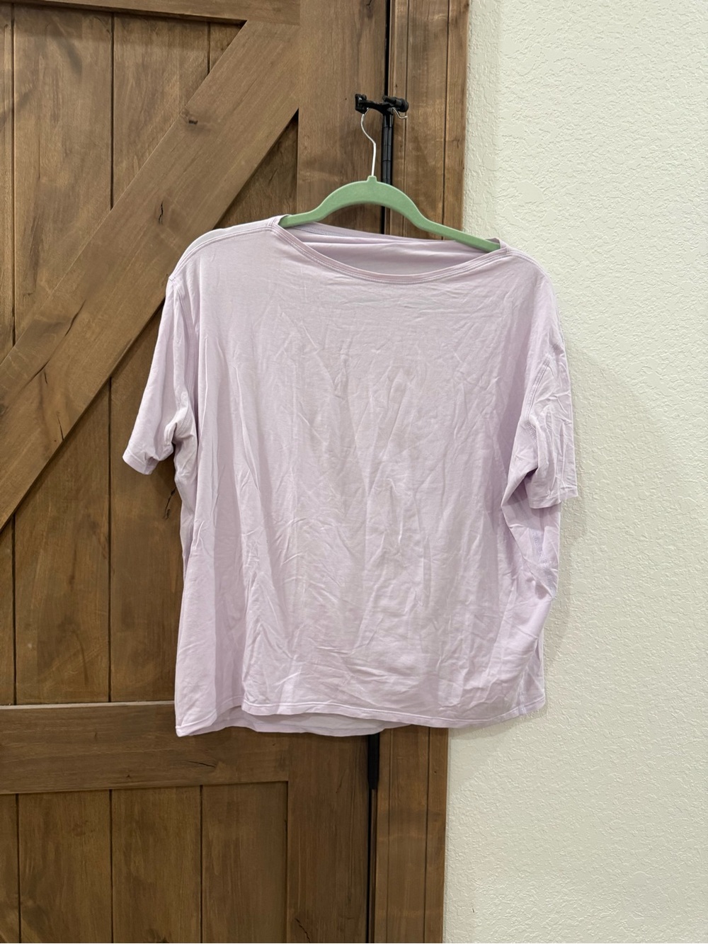 Lululemon Back in Action Short Sleeve Tee large